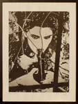 Donna con la pistola - litografia